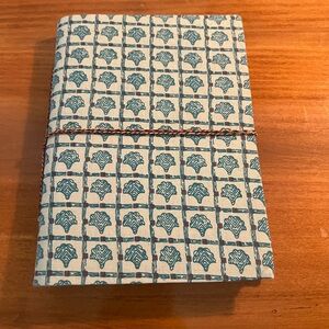 Handmade paper journal from India